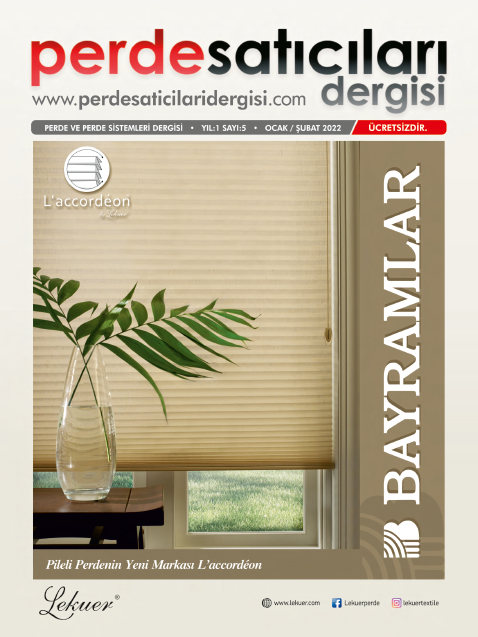 Perde Dergisi 5. Sayı Ocak - Şubat 2022