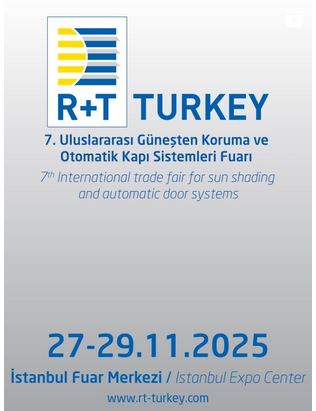 R+T Turkey fuarı / 27 - 29 Kasım 2025
