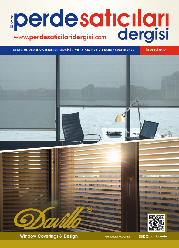 Perde Satıcıları Dergisi 4. Yıl 24. Sayı Kasım-Aralık 2025