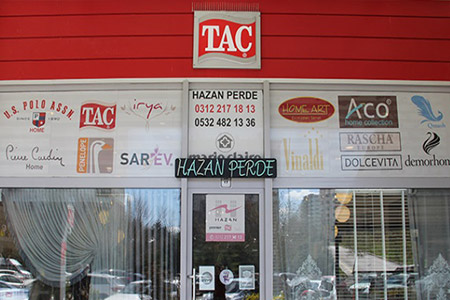 HAZAN PERDE EV TEKSTİLİ / YAŞAMKENT / ANKARA