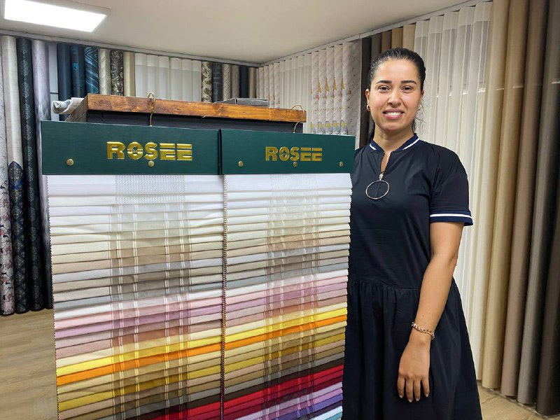 Rosee  Tekstil Toptan Dikey Tül Perde 
