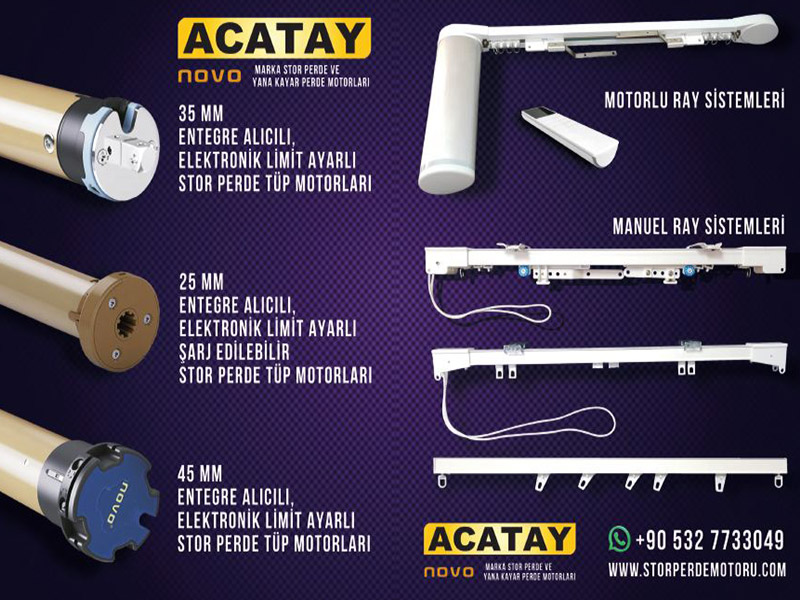 Acatay – Stor Perde Motorları / İstanbul