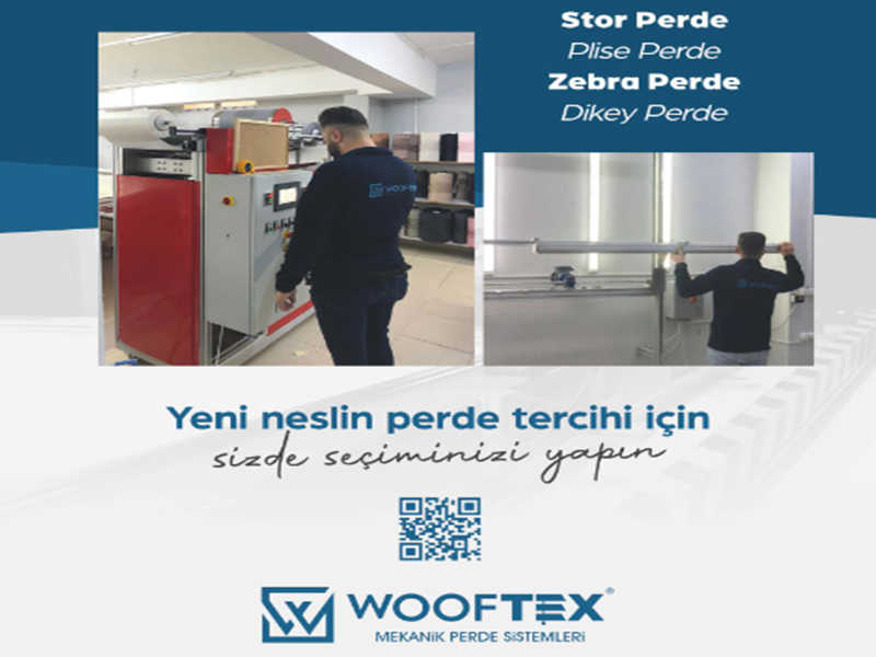 Yeni neslin perde tercihi Wooftex